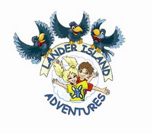 LANDER ISLAND ADVENTURES logo