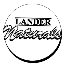LANDER NATURALS logo