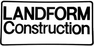 LANDFORM CONSTRUCTION logo