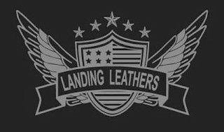 LANDING LEATHERS logo