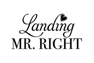 LANDING MR. RIGHT logo