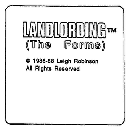 LANDLORDING logo