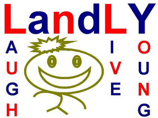 LANDLY LAUGH AND LIVE YOUNG logo