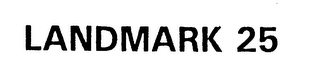 LANDMARK 25 logo