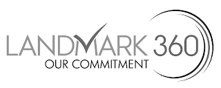 LANDMARK 360 OUR COMMITMENT logo