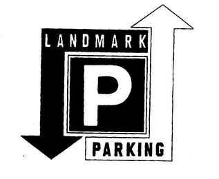 LANDMARK PARKING P logo