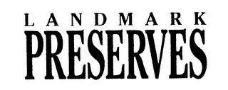 LANDMARK PRESERVES logo