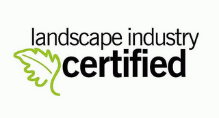 LANDSCAPE INDUSTRY CERTIFIED logo