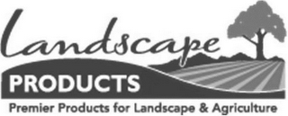 LANDSCAPE PRODUCTS PREMIER PRODUCTS FOR LANDSCAPE & AGRICULTURE logo