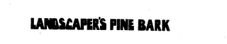 LANDSCAPER'S PINE BARK logo