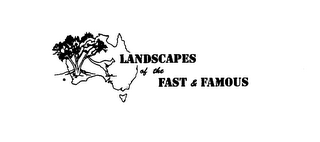 LANDSCAPES OF THE FAST & FAMOUS logo