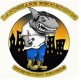 LANDSHARK RECORDINGS INDEPENDENT RECORDS LAND RECORDS logo