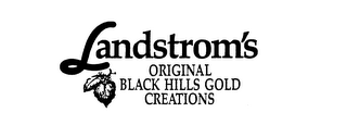 LANDSTROM'S ORIGINAL BLACK HILLS GOLD CREATIONS logo