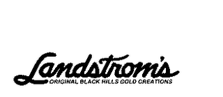 LANDSTROM'S ORIGINAL BLACK HILLS GOLD CREATIONS logo