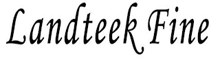 LANDTEEK FINE logo