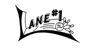 LANE #1 PRO SHOP logo