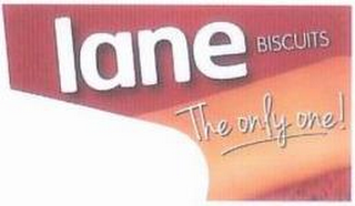 LANE BISCUITS THE ONLY ONE! logo