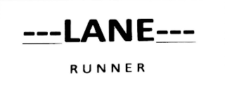 LANE RUNNER logo