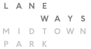 LANE WAYS MIDTOWN PARK logo