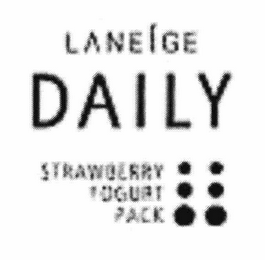 LANEIGE DAILY STRAWBERRY YOGURT PACK logo