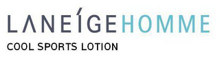 LANEIGEHOMME COOL SPORTS LOTION logo