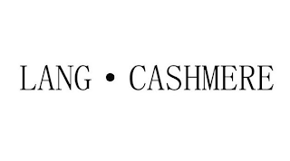 LANG · CASHMERE logo
