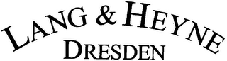 LANG & HEYNE DRESDEN logo