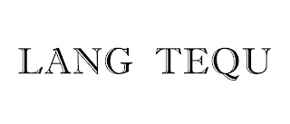 LANG TEQU logo