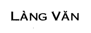 LANG VAN logo