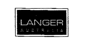 LANGER AUSTRALIA logo