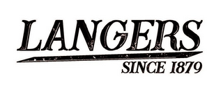 LANGERS SINCE 1879 logo