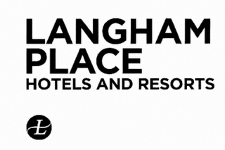LANGHAM PLACE HOTELS AND RESORTS L logo