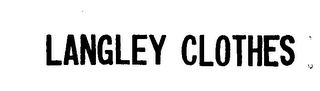 LANGLEY CLOTHES logo