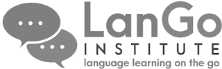 LANGO INSTITUTE LANGUAGE LEARNING ON THE GO logo
