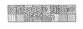 LANGUAGE GAME SYSTEM logo