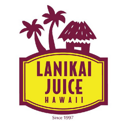 LANIKAI JUICE HAWAII SINCE 1997 logo