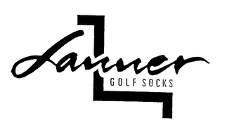 LANNER GOLF SOCKS logo