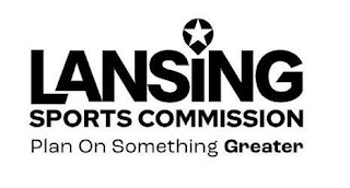 LANSING SPORTS COMMISSION PLAN ON SOMETHING GREATER logo