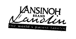 LANSINOH BRAND LANOLIN THE WORLD'S PUREST LANOLIN logo