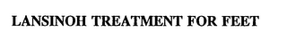 LANSINOH TREATMENT FOR FEET logo