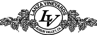 LANZA VINEYARDS LV SUISUN VALLEY, CA logo