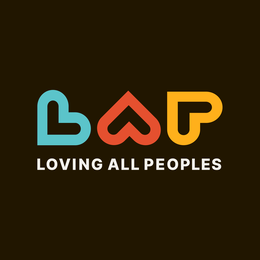 LAP LOVING ALL PEOPLES logo