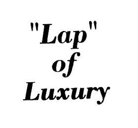 "LAP" OF LUXURY logo