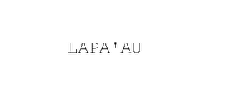 LAPA'AU logo