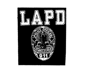 LAPD POLICE OFFICER LOS ANGELES POLICE 911 logo