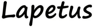 LAPETUS logo
