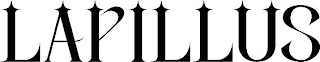 LAPILLUS logo