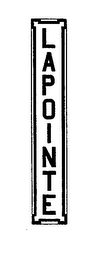 LAPOINTE logo