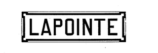 LAPOINTE logo