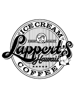 LAPPERT'S HAWAII ICE CREAM COFFEE FINEST QUALITY logo